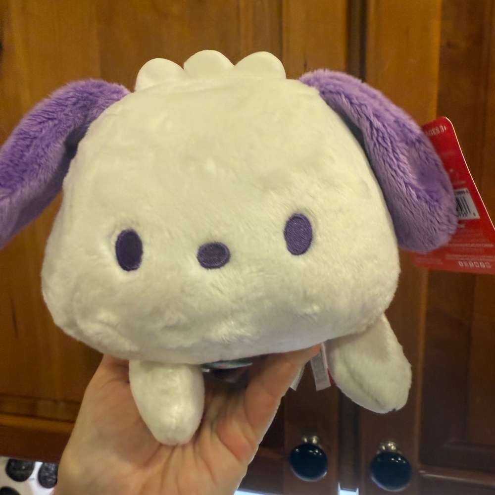 Hello Kitty and Friends Valentine’s Day Cute Dog Plush Toy Pochacco Purple Ears